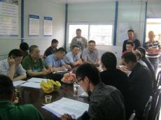 南京建工集團六合中醫(yī)院項目接受國家住建部質(zhì)量和市場行為專項檢查