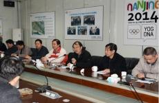 省住建廳徐學(xué)軍副廳長(zhǎng)等領(lǐng)導(dǎo)視察集團(tuán)青奧體育公園項(xiàng)目