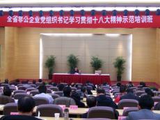 南京建工集團黨委出席江蘇省非公企業(yè)黨組織書記學(xué)習(xí)貫徹十八大精神示范培訓(xùn)班