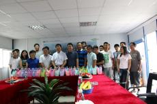 南京市總工會、市城建工會領導慰問集團赤山湖項目