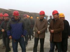 句容市副市長來集團北部新城項目視察