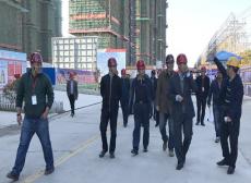 江蘇省住建廳副廳長紀(jì)迅視察集團北部新城項目