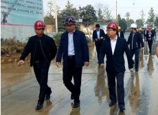 句容市委常委、紀(jì)委書記趙樹鋒視察集團(tuán)北部新城項(xiàng)目